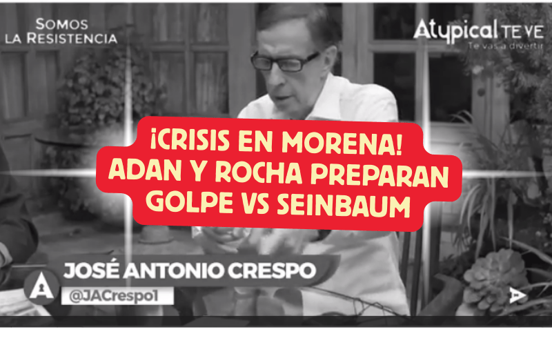 Miniatura de 🔥 ¡CRISIS EN MORENA!  🐀 Adán Augusto y 🐀 Rocha Moya preparan golpe vs ✡️ Sheinbaum